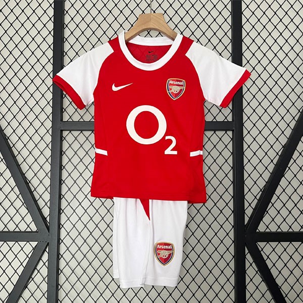 Camiseta Arsenal 1st Retro Niño 2002 2004